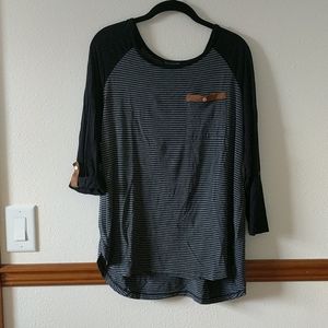 Staccato Madalene Roll Tab Knit Top StitchFix